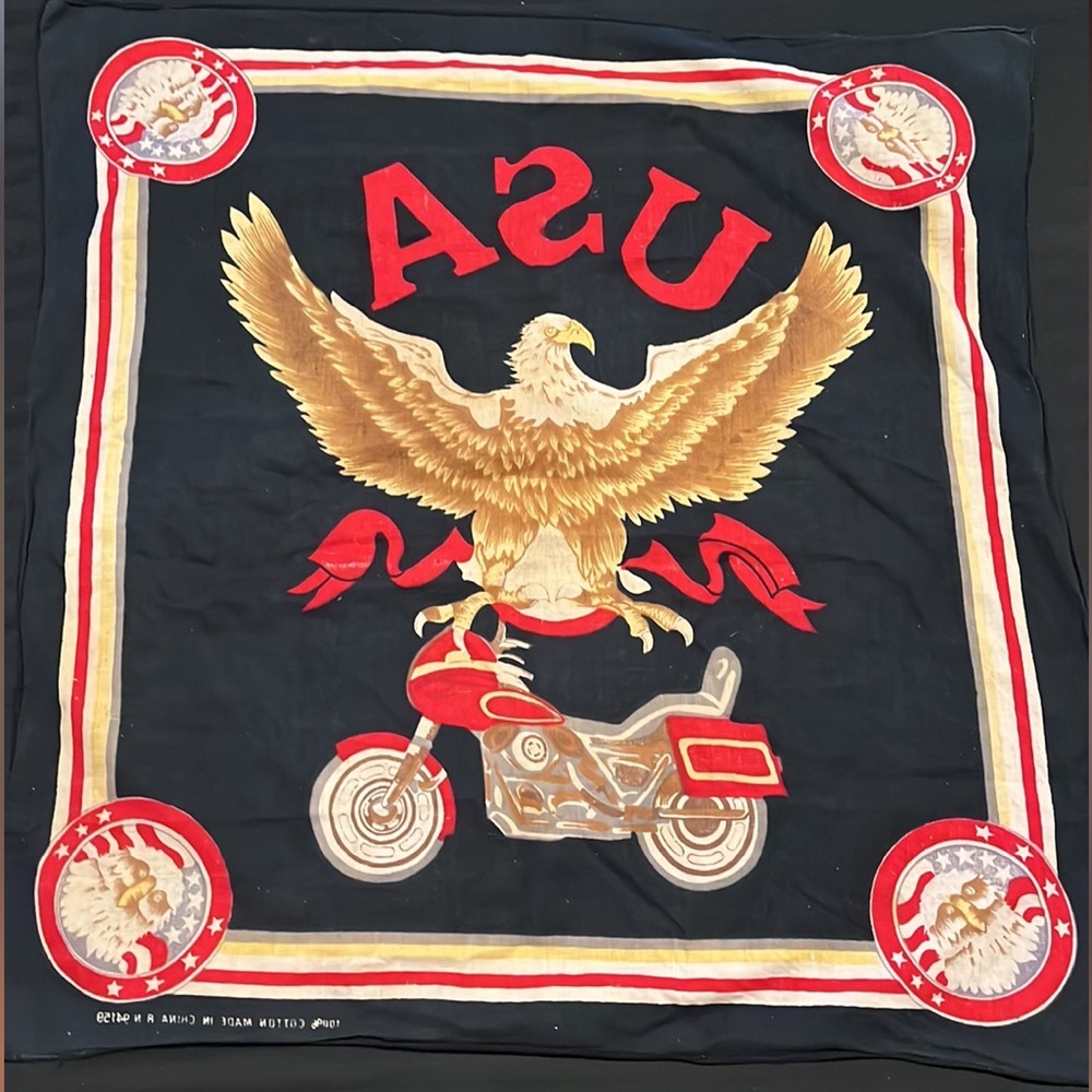 USA American Eagle Bandana - Picture 6 of 6